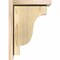 Ekena Millwork Newport Rough Sawn Corbel w/Backplate, Douglas Fir, 6"W x 10"D x 14"H COR06X10X14NEW01RDF - alternate 2